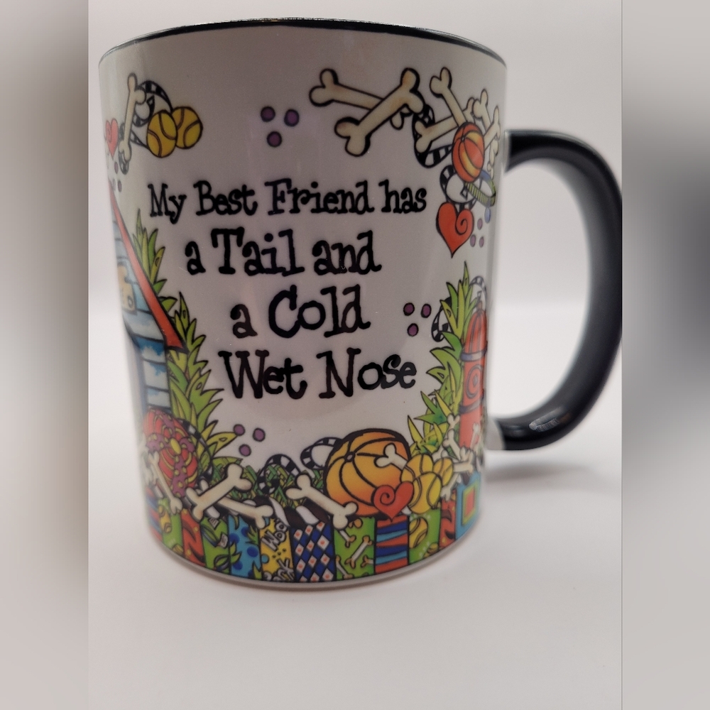 Colorful Dog Lover's Mug